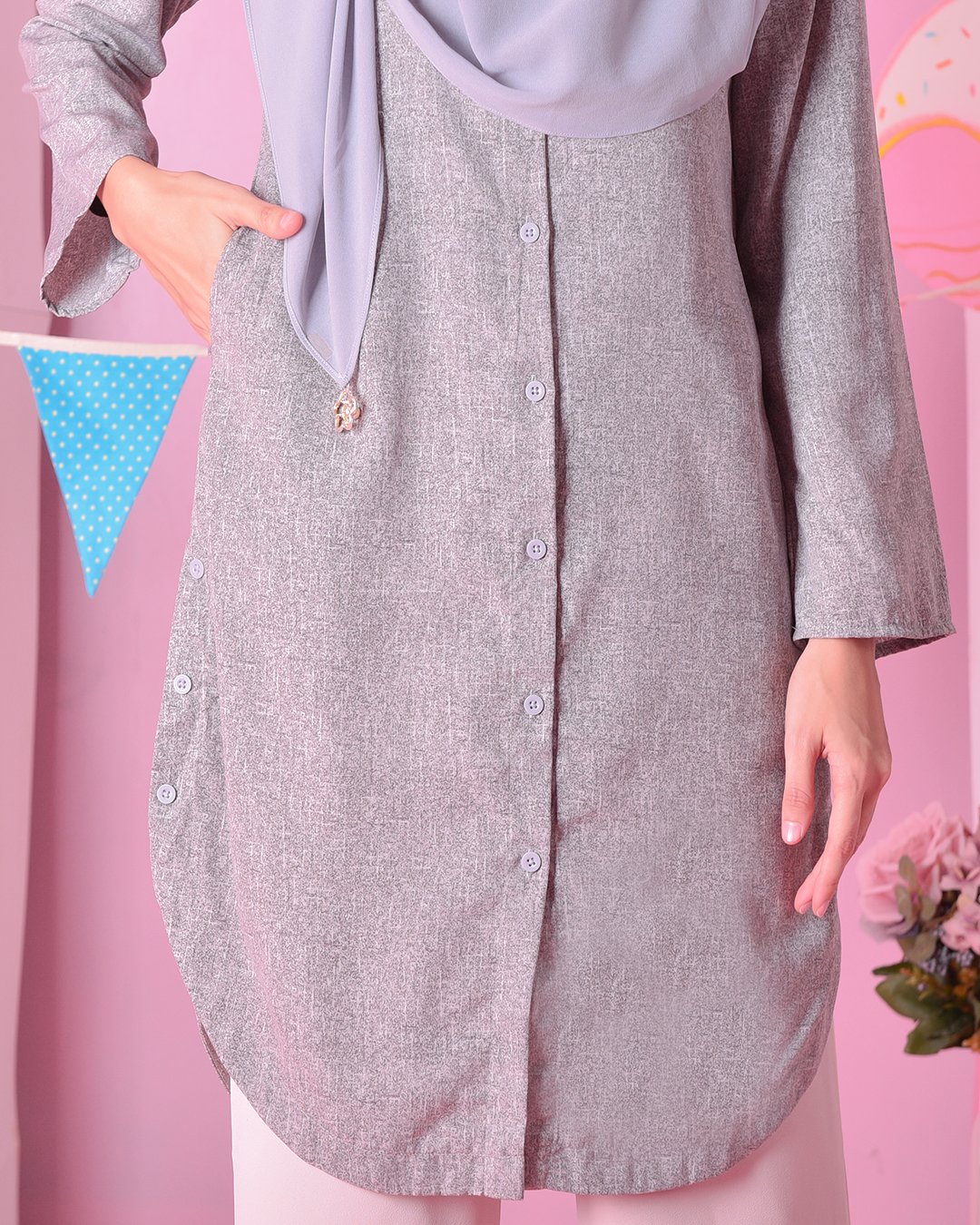 Tunic Cindy - Breeze Grey