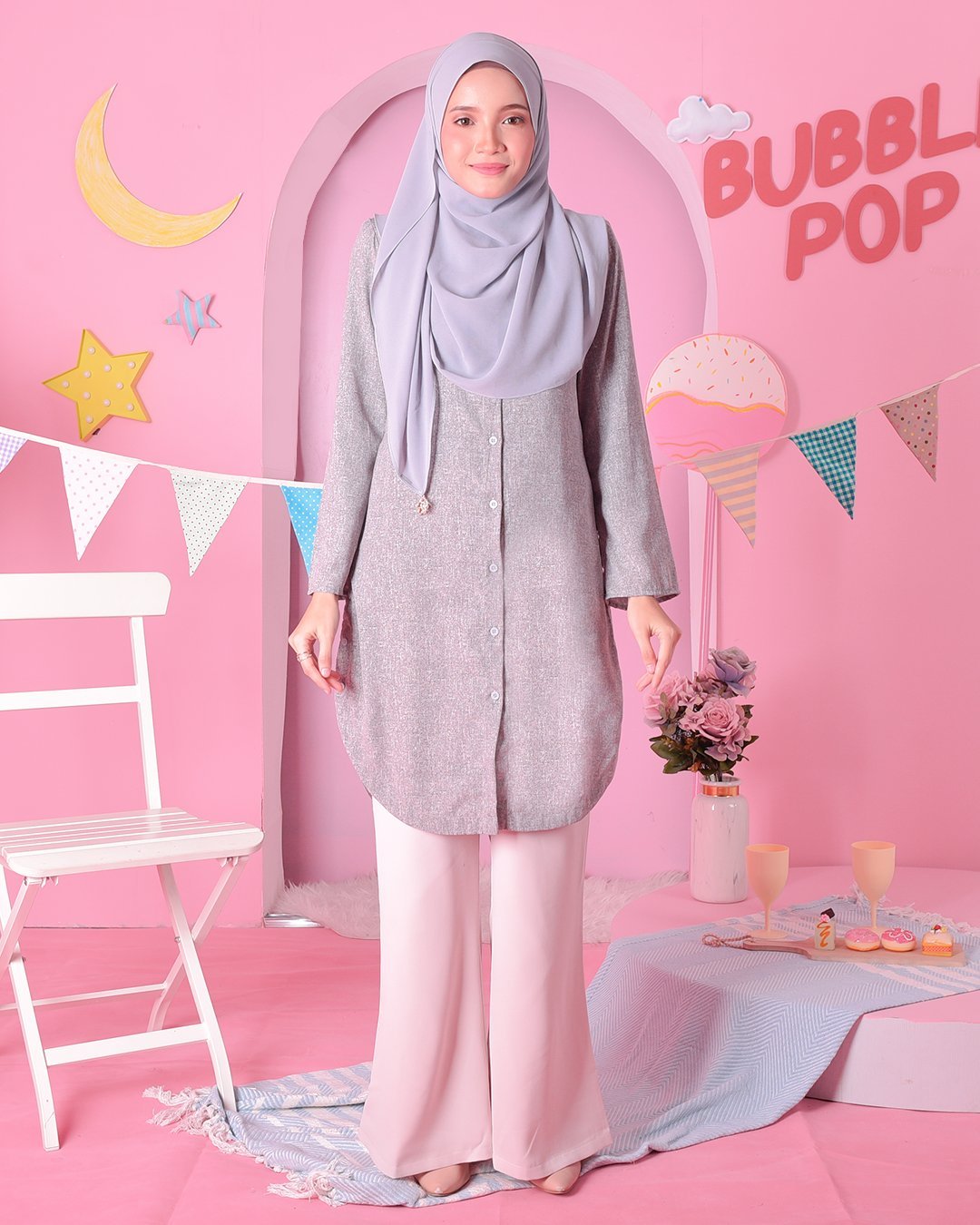 Tunic Cindy - Breeze Grey