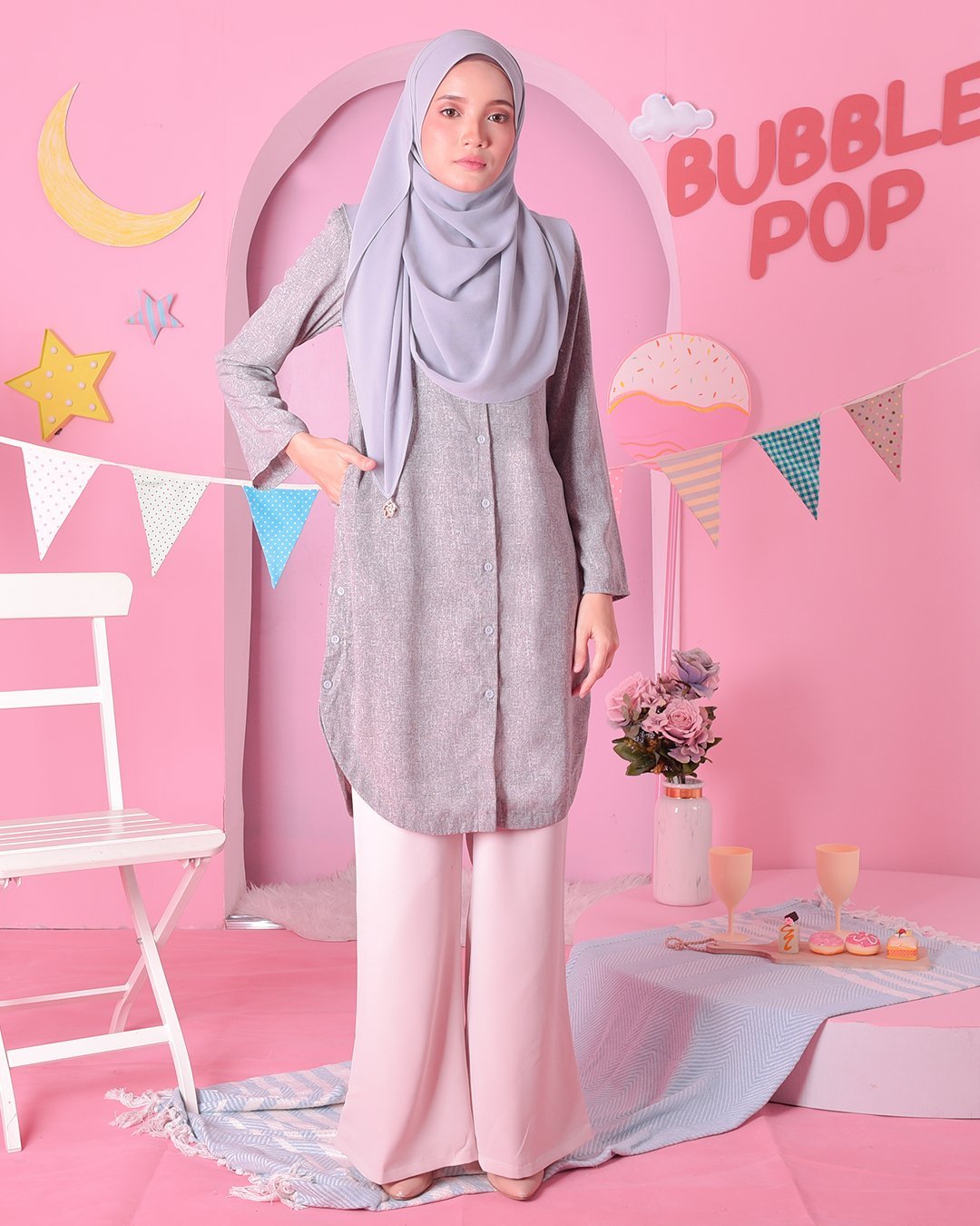 Tunic Cindy - Breeze Grey