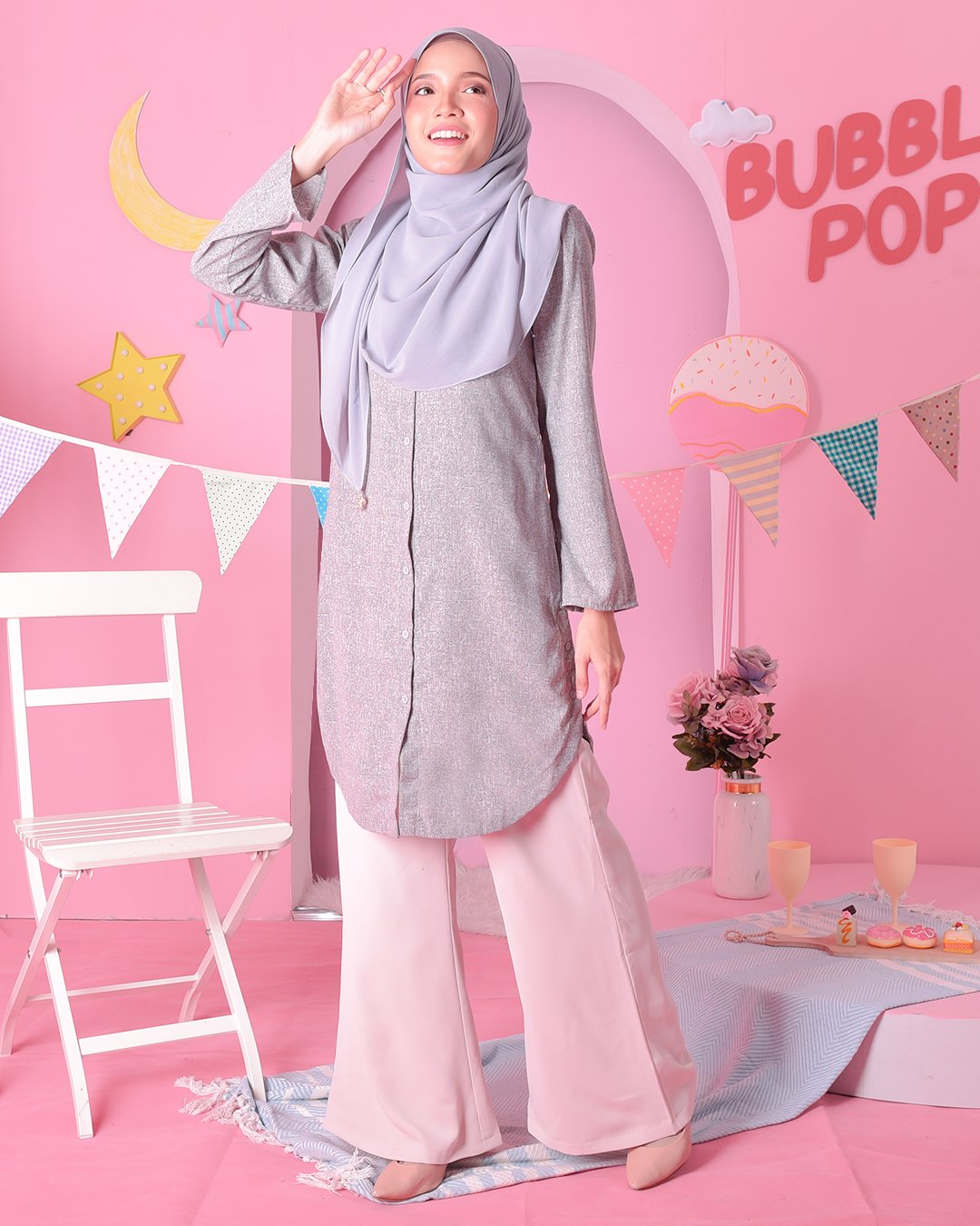 Tunic Cindy - Breeze Grey