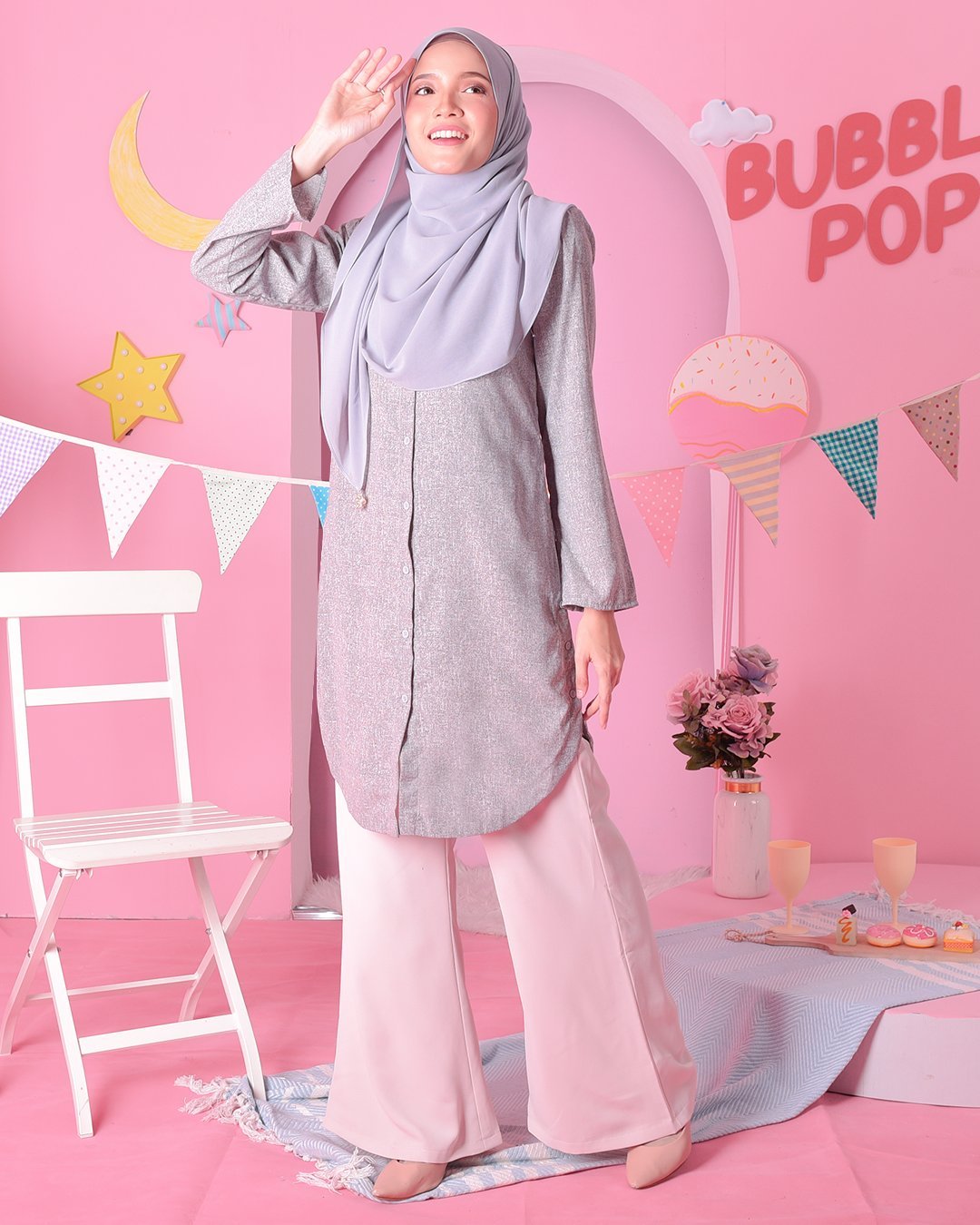 Tunic Cindy - Breeze Grey