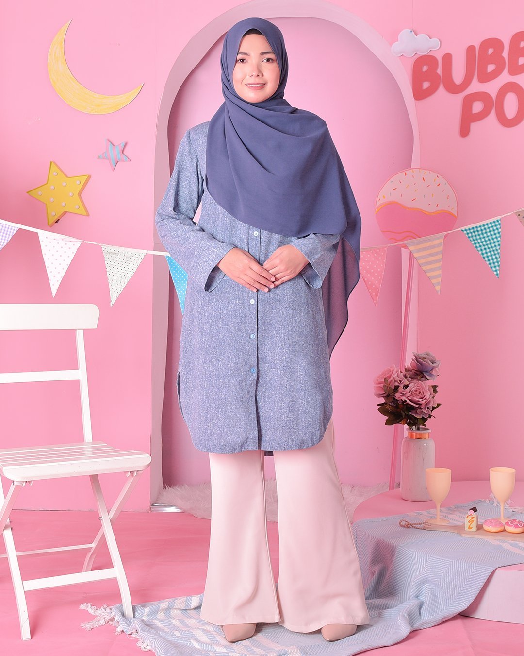 Tunic Cindy - Pure Blue