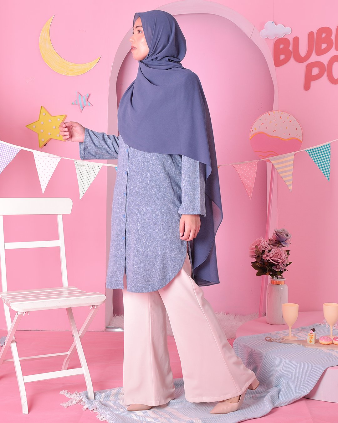 Tunic Cindy - Pure Blue