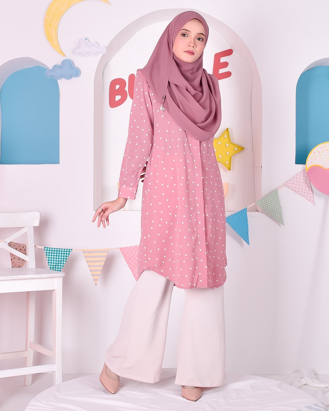 Tunic Clara - Belle Pink