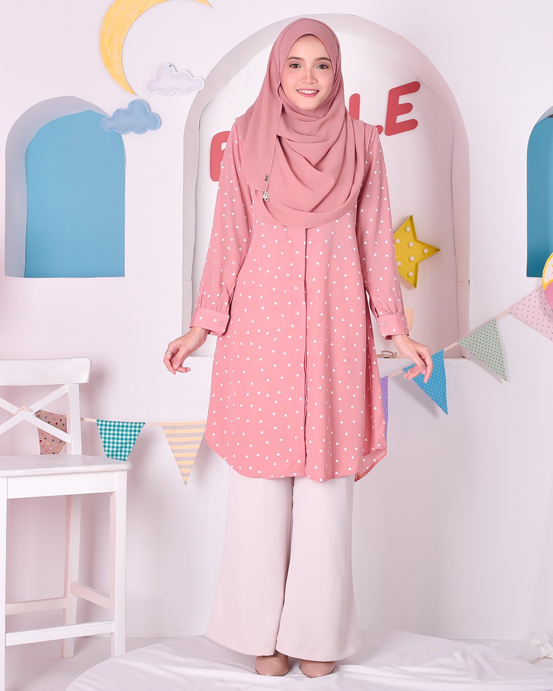 Tunic Clara - Fantasy Peach