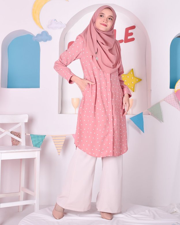 Tunic Clara - Fantasy Peach