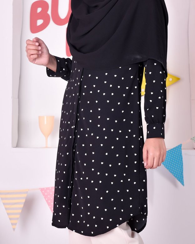 Tunic Clara - Matte Black
