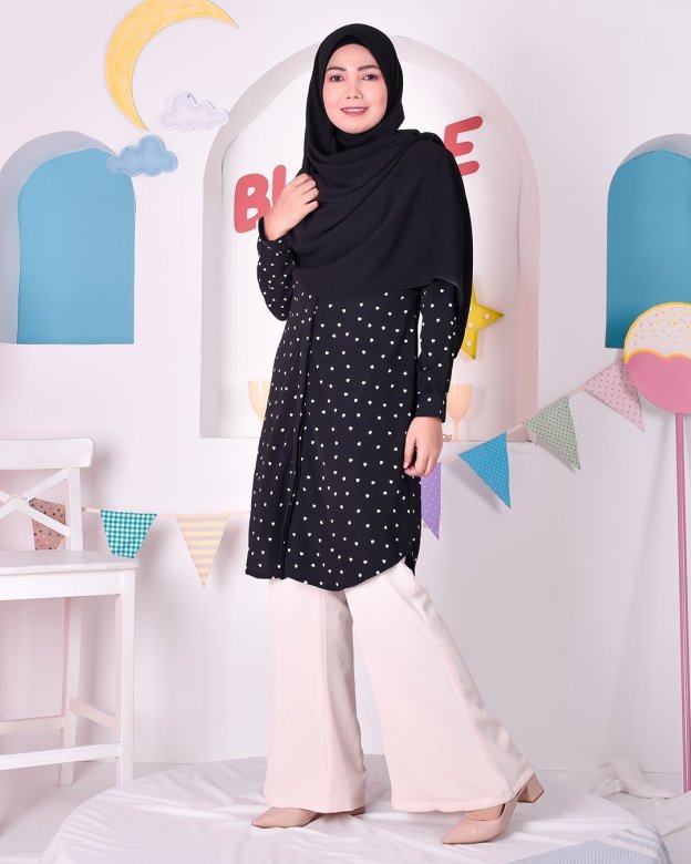 Tunic Clara - Matte Black