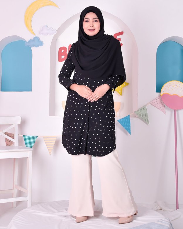 Tunic Clara - Matte Black