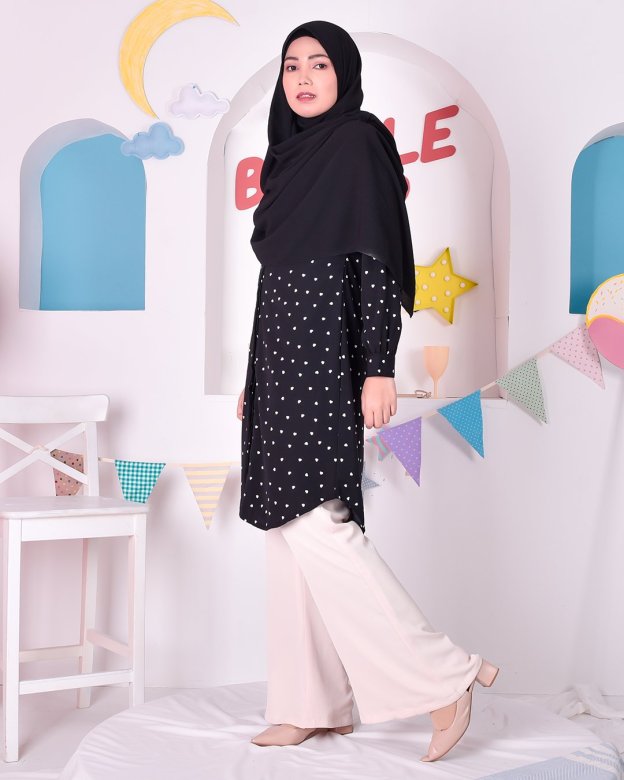 Tunic Clara - Matte Black