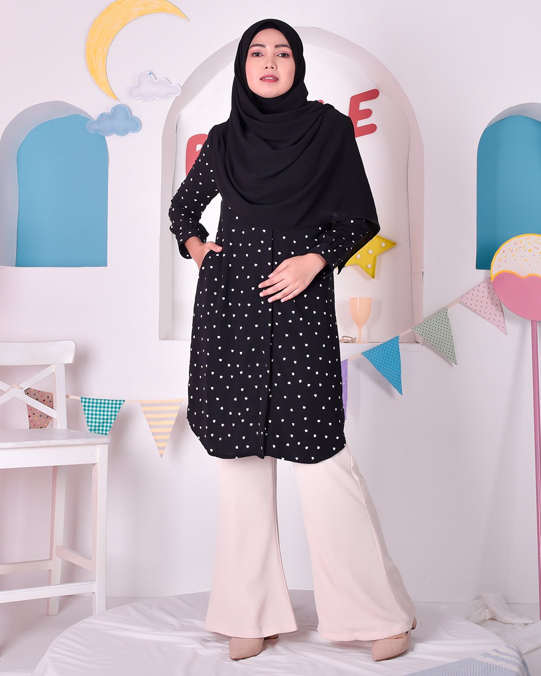 Tunic Clara - Matte Black