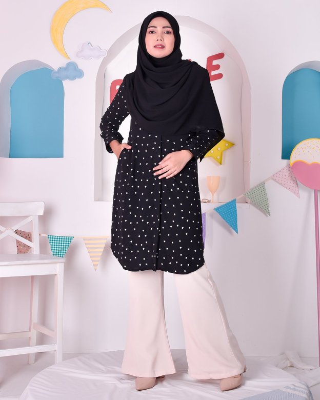 Tunic Clara - Matte Black