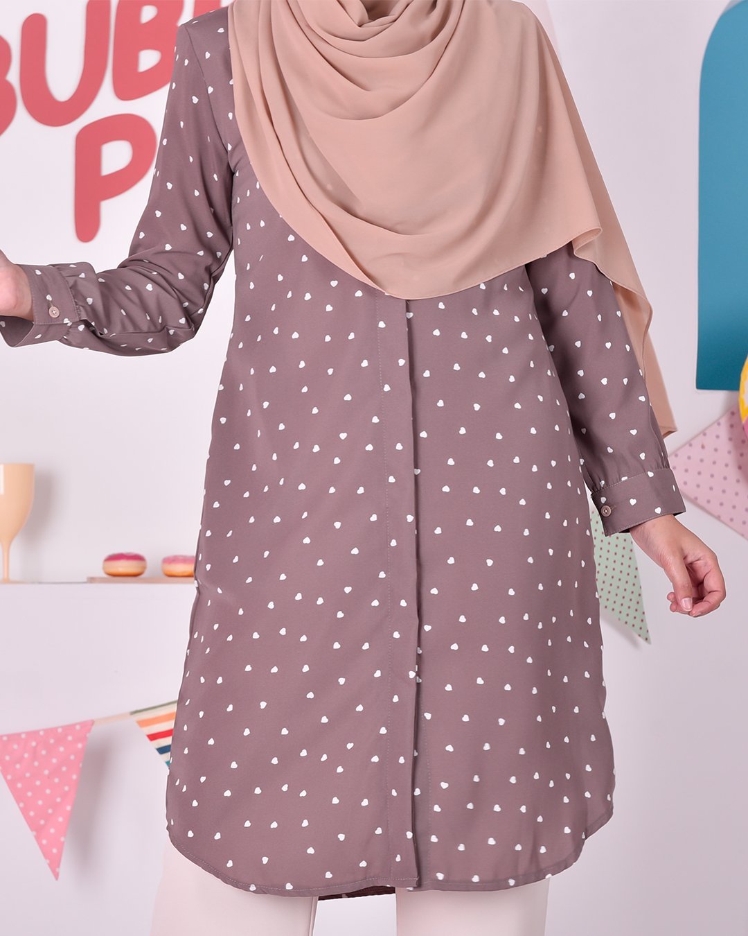 Tunic Clara - Mocha Brown