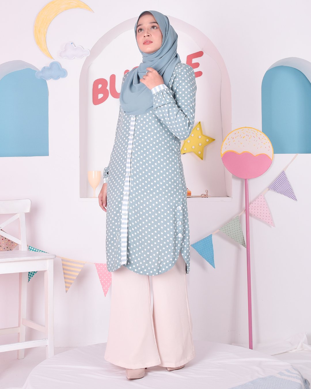 Tunic Colette - Jade Green