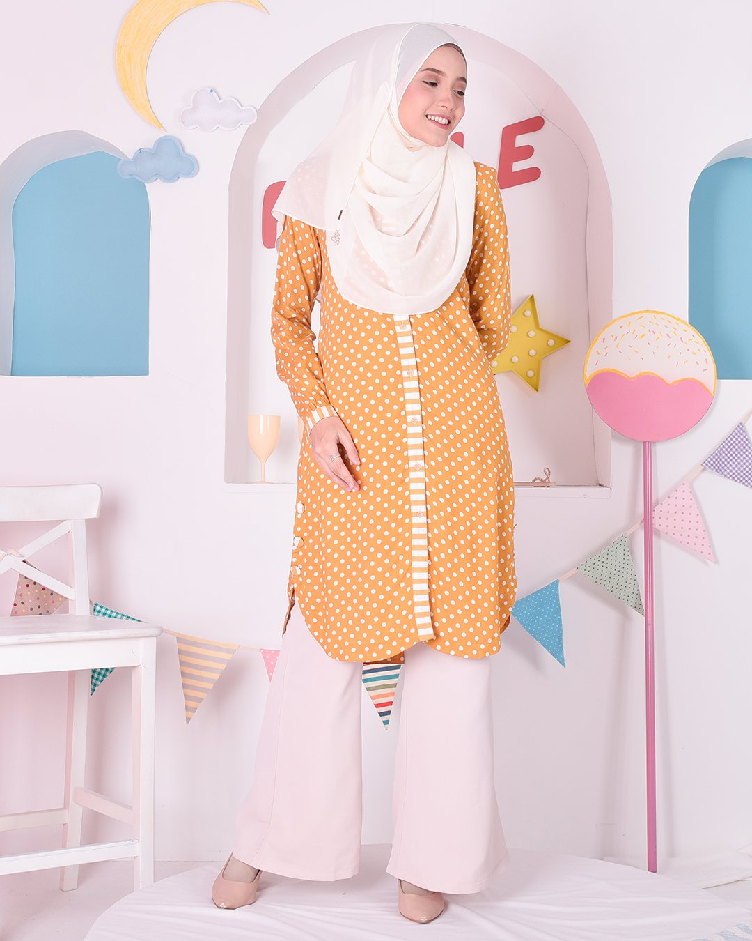 Tunic Colette - Popcorn Yellow