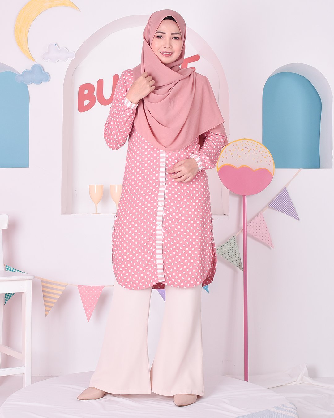 Tunic Colette - Voila Pink