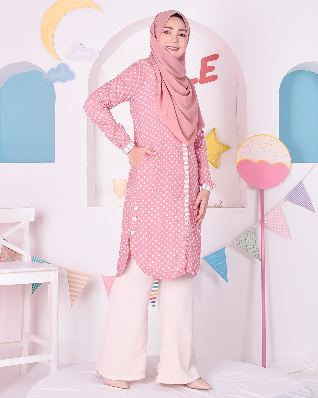 Tunic Colette - Voila Pink