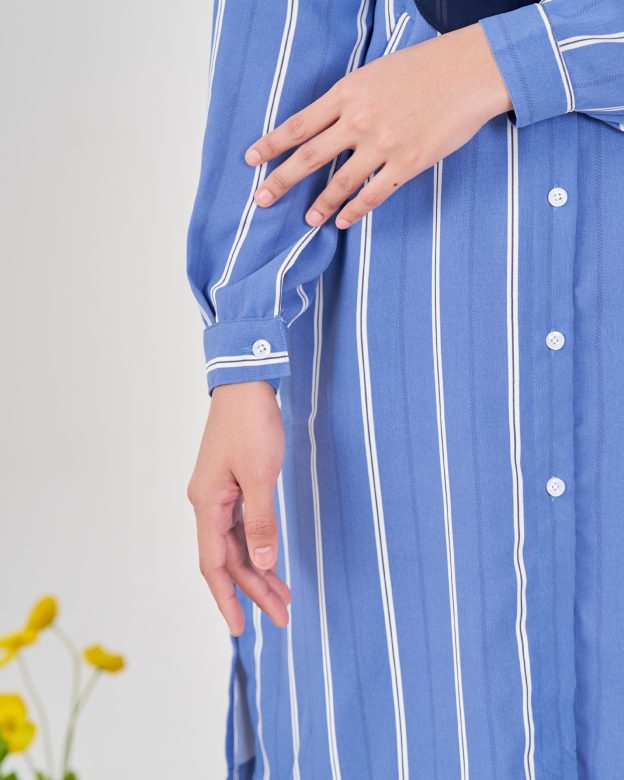 Tunic Denim Dhalia Stripe - Denim Blue