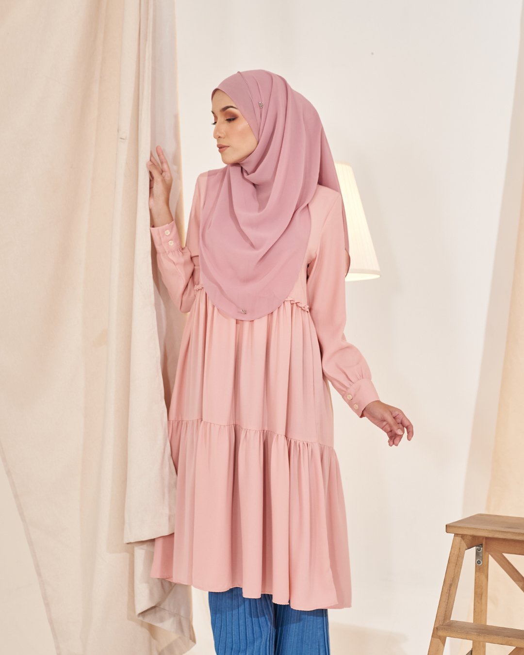 Tunic Endora - Cherry Pink