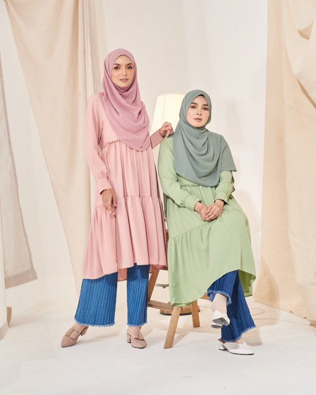 Tunic Endora - Cherry Pink