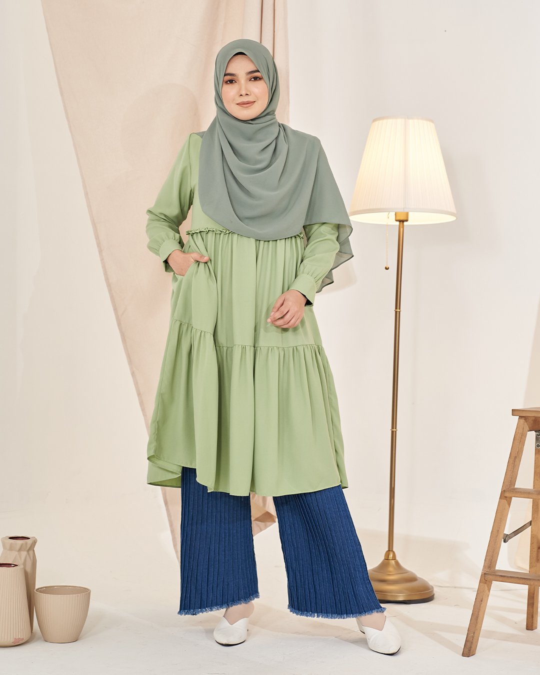 Tunic Endora - Lambert Green