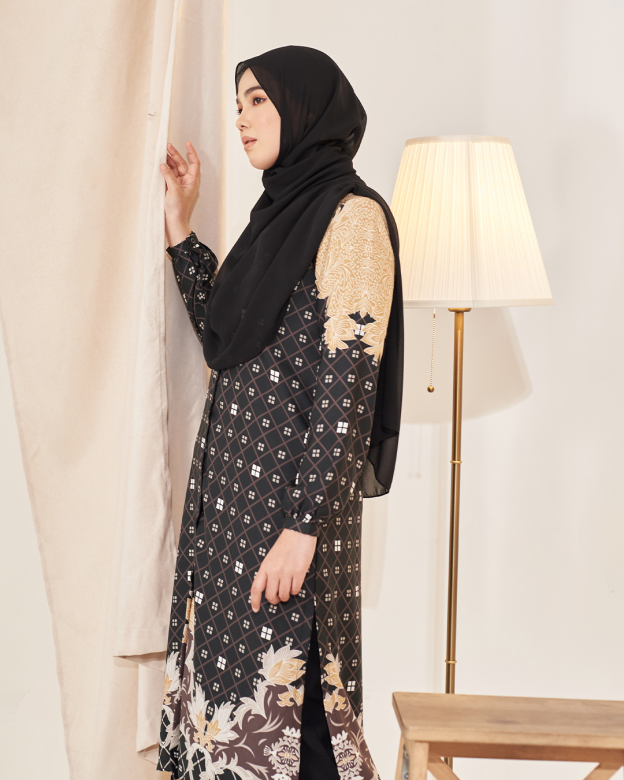 Tunic Evana - Ebony Black