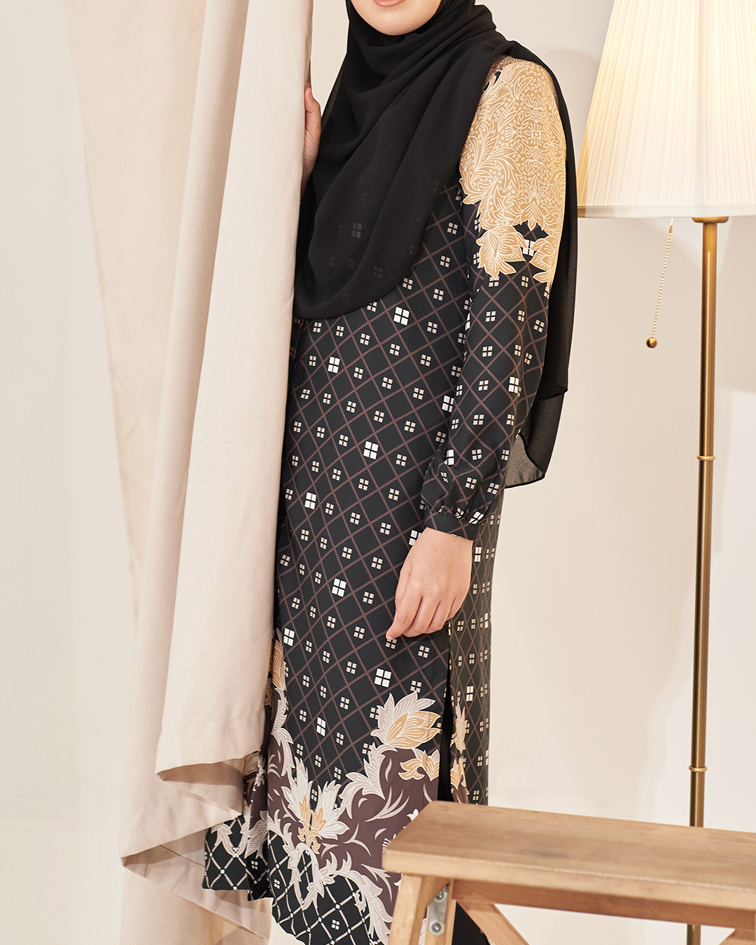Tunic Evana - Ebony Black