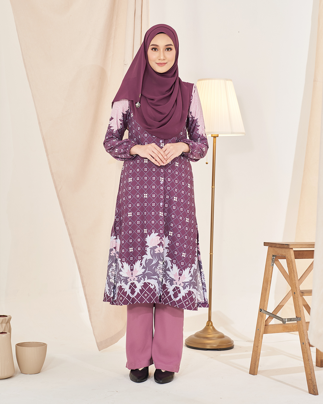 Tunic Evana - Mulberry Purple