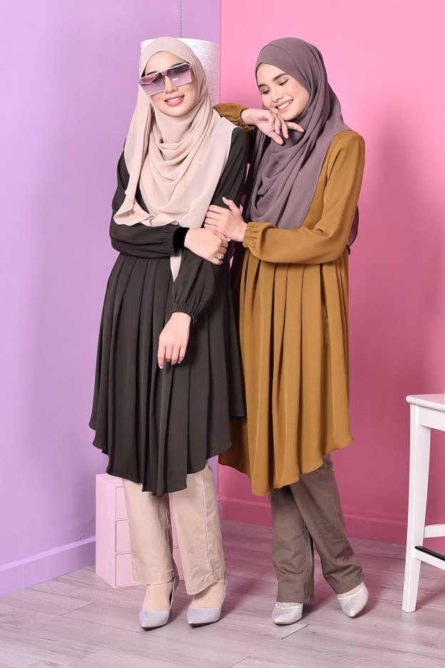 Tunic Feyya - Grass Green