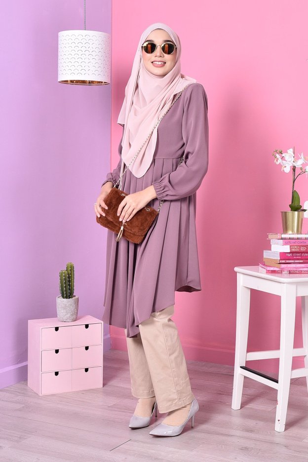 Tunic Feyya - Dusty Purple