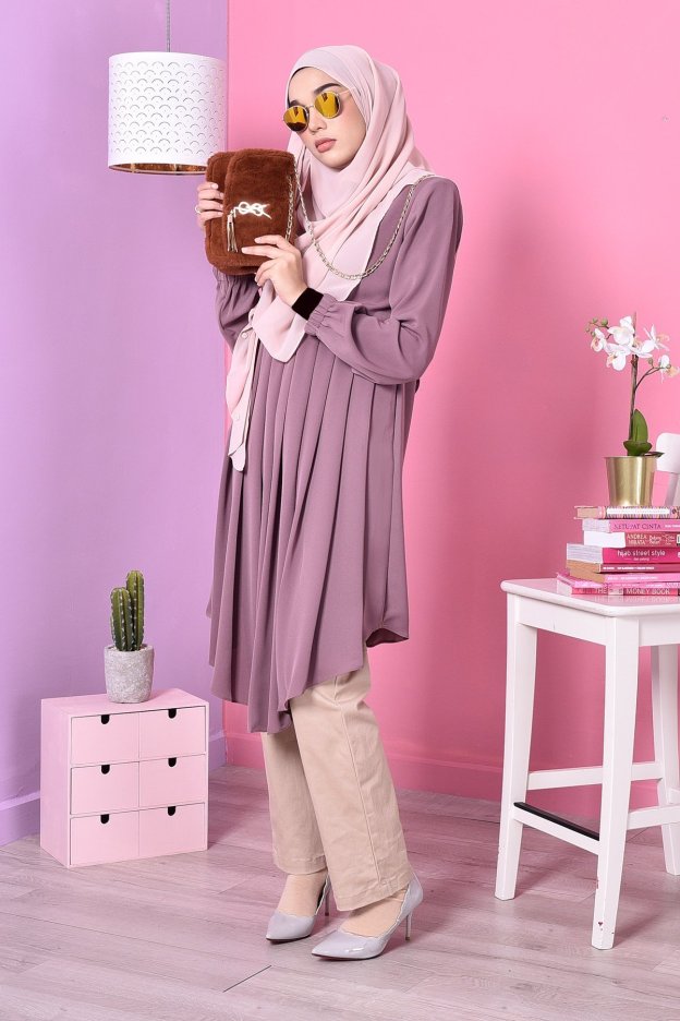 Tunic Feyya - Dusty Purple