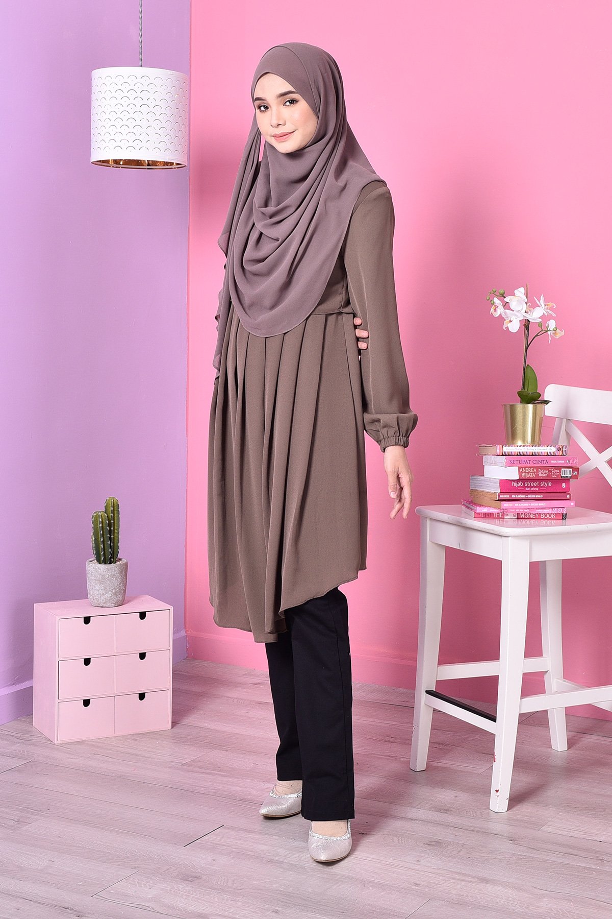 Tunic Feyya - Mocha Brown
