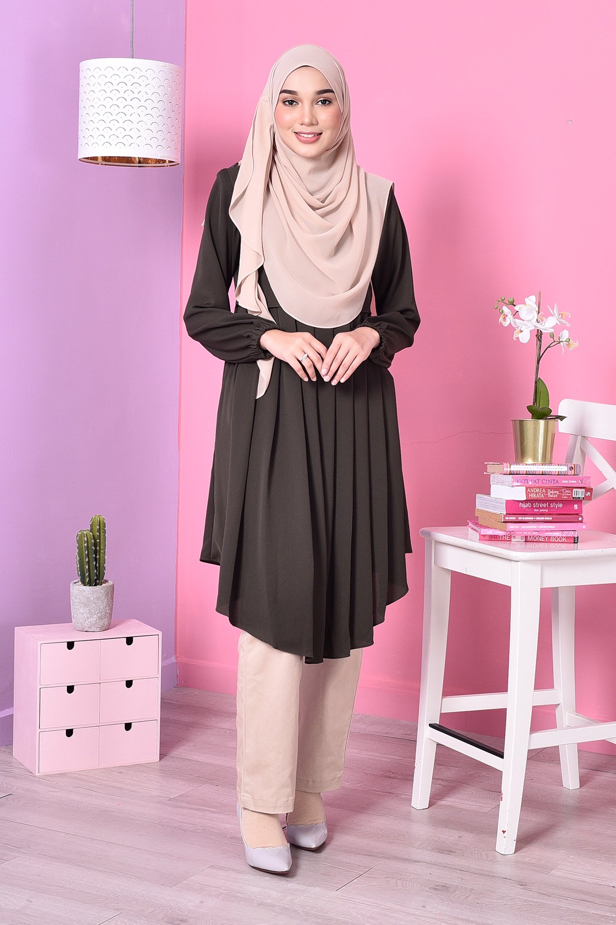Tunic Feyya - Grass Green
