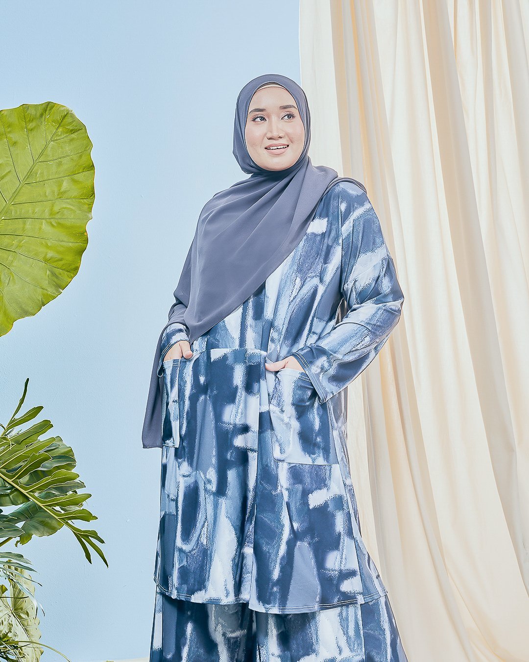 Tunic Kozi Kimisha - Bluish Grey