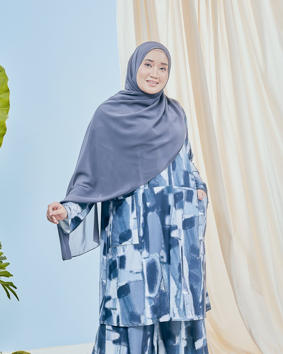 Tunic Kozi Kimisha - Bluish Grey