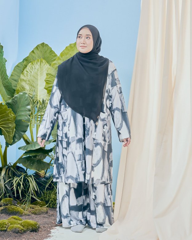 Tunic Kozi Kimisha - Greyish Black