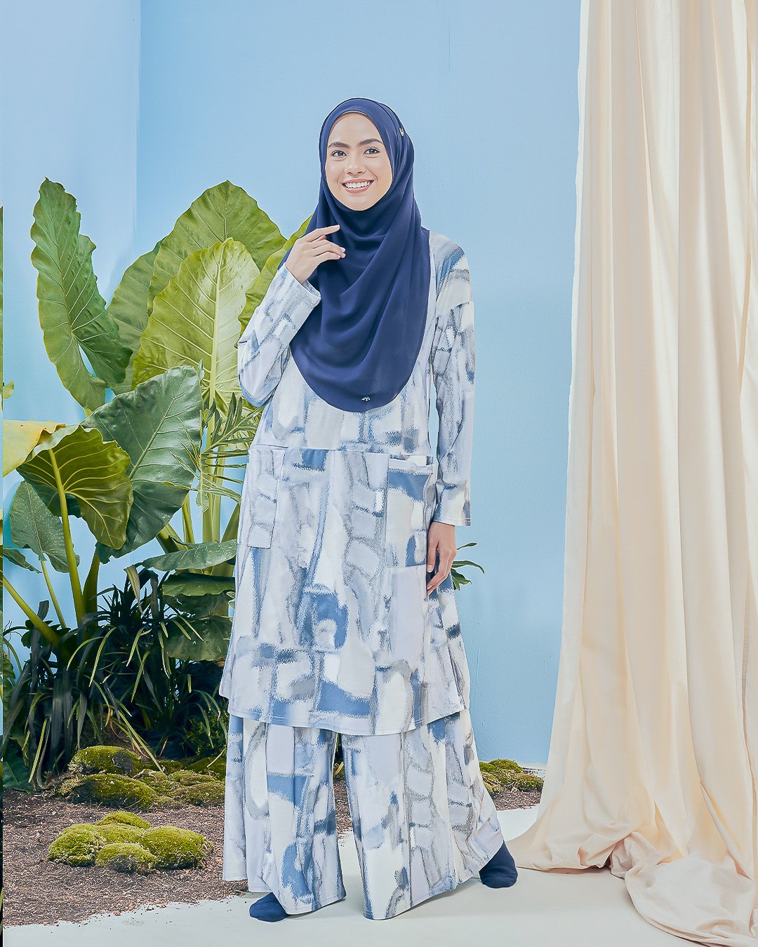 Tunic Kozi Kimisha - Spruce Blue