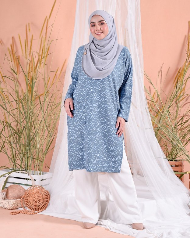 Tunic Kozi Narumi - Calming Blue