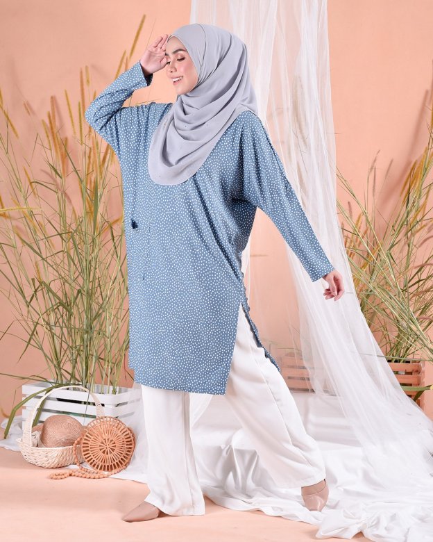 Tunic Kozi Narumi - Calming Blue