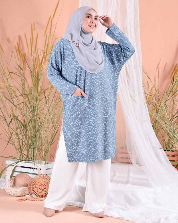 Tunic Kozi Narumi - Calming Blue