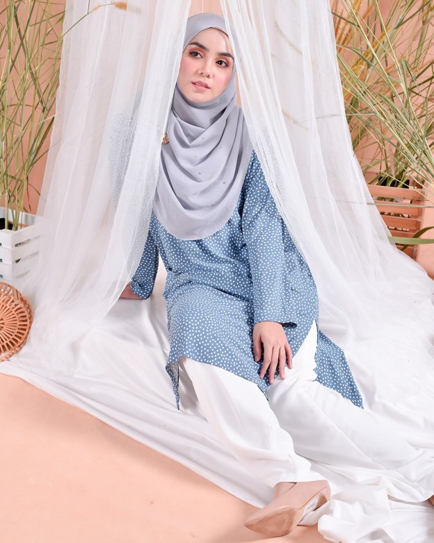 Tunic Kozi Narumi - Calming Blue