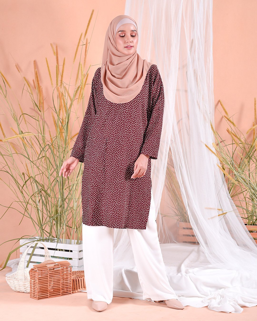 Tunic Kozi Narumi - Hot Chocolate