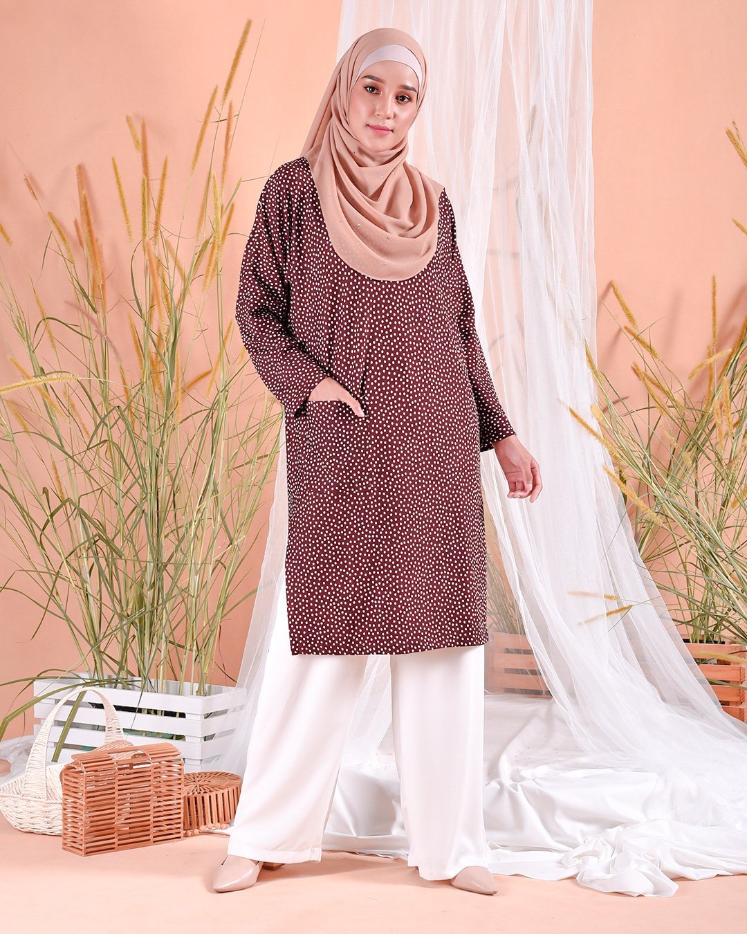Tunic Kozi Narumi - Hot Chocolate