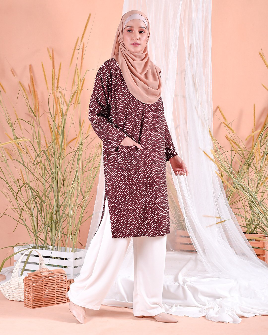 Tunic Kozi Narumi - Hot Chocolate
