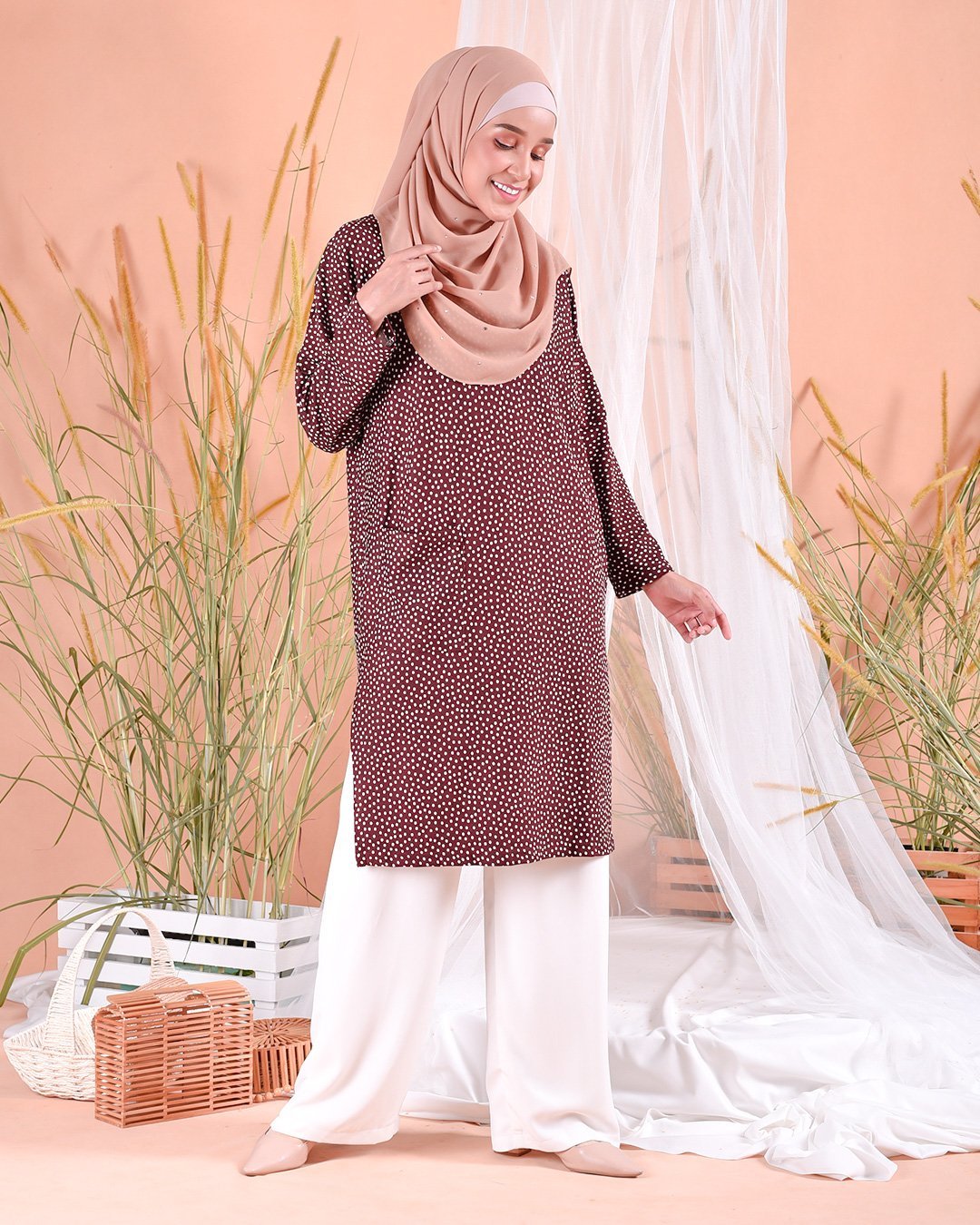 Tunic Kozi Narumi - Hot Chocolate