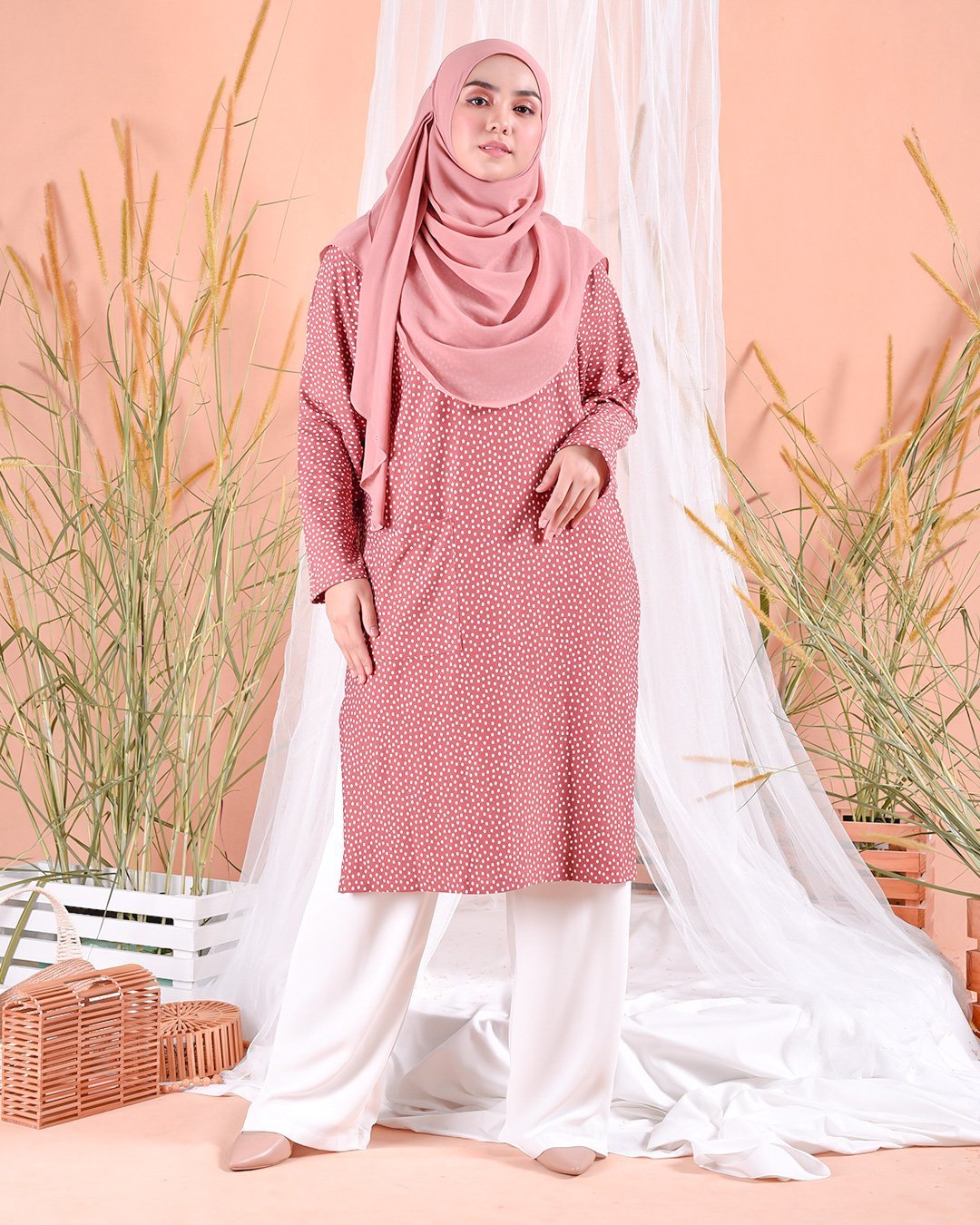 Tunic Kozi Narumi - Radiant Pink