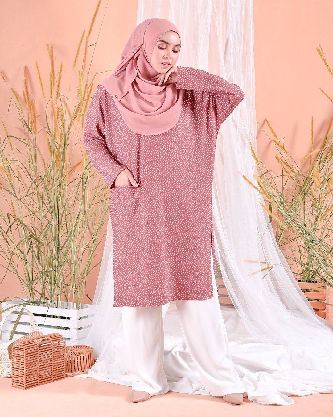Tunic Kozi Narumi - Radiant Pink