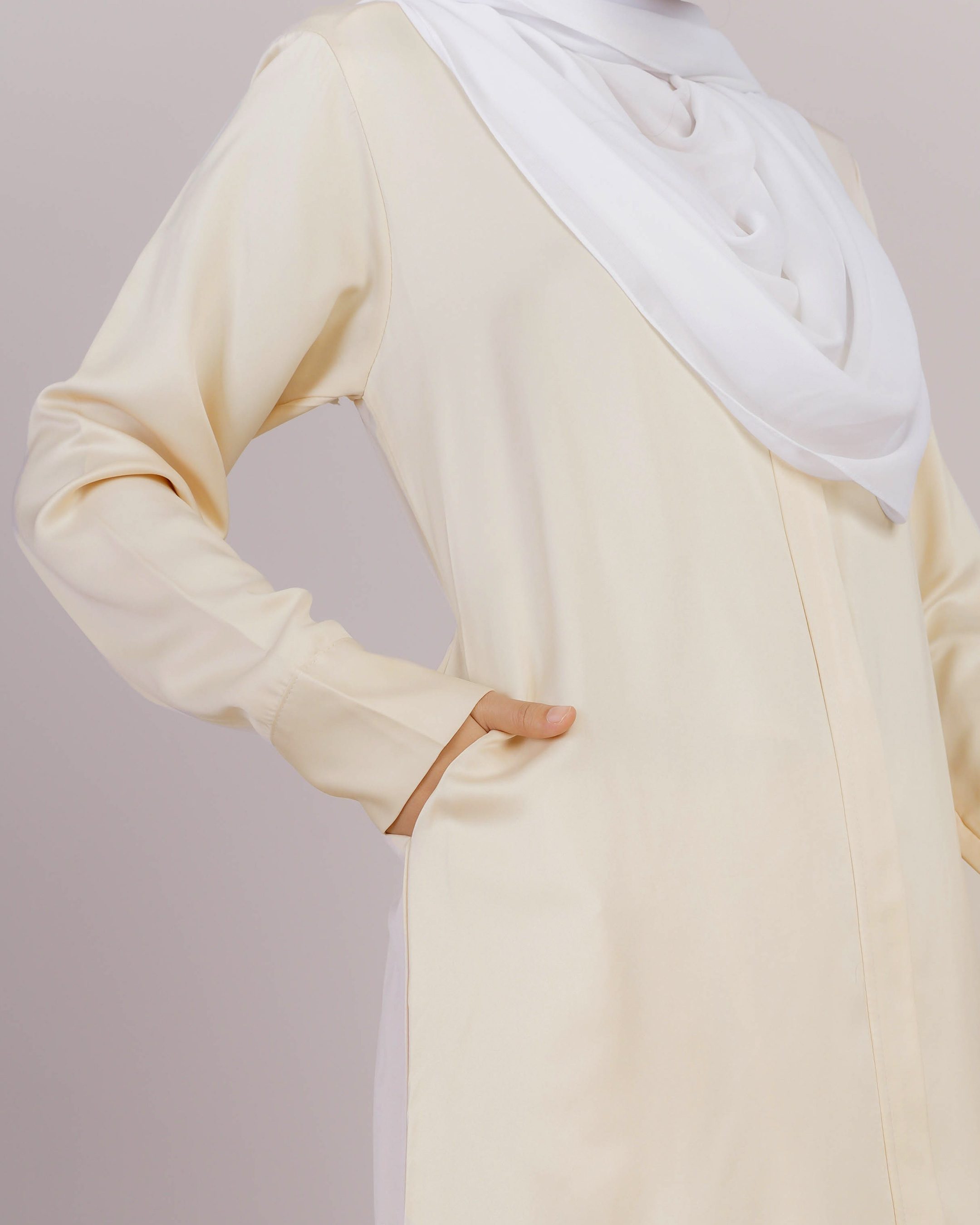 Tunic Luhfa Laluna X MCC - Cream White