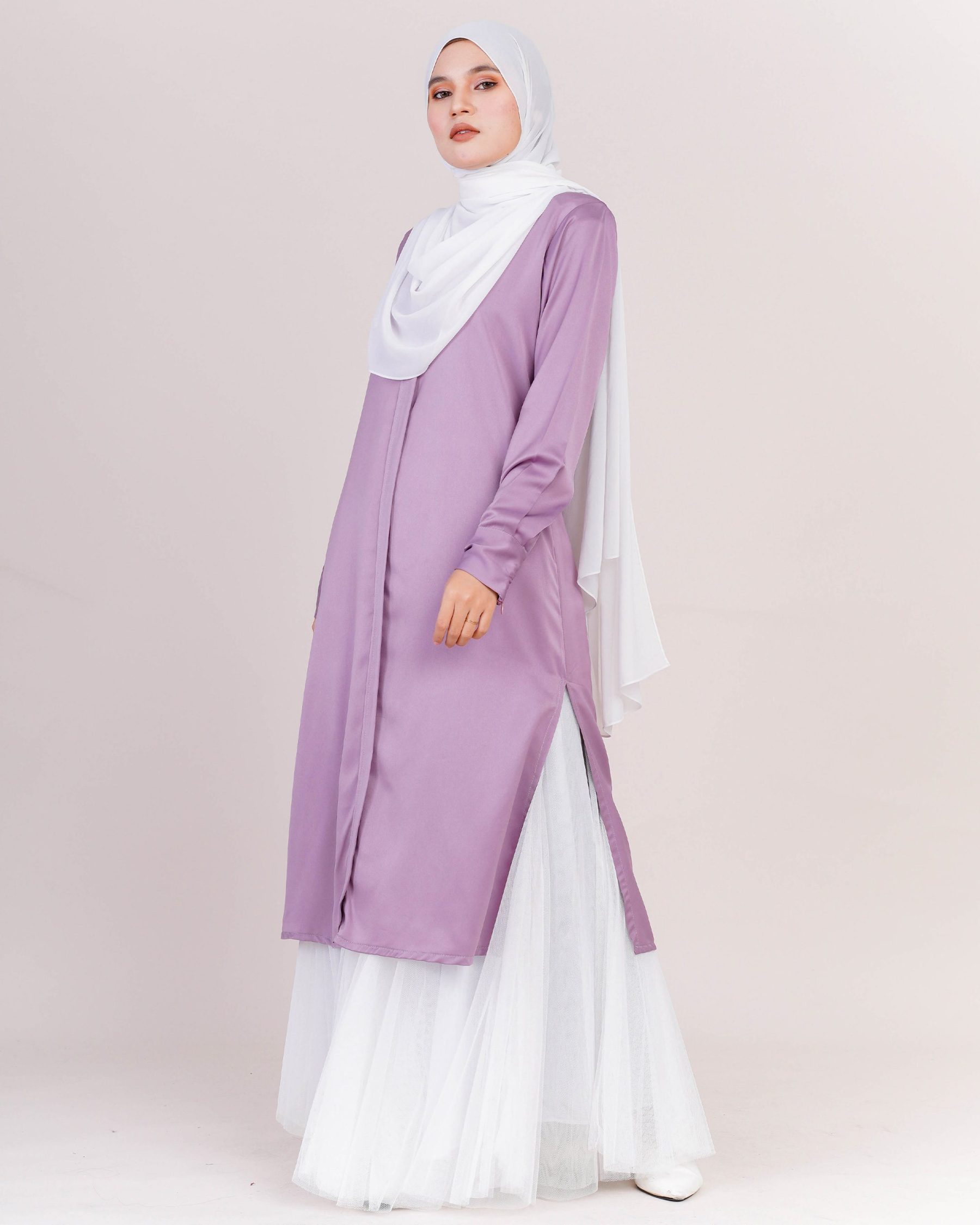 Tunic Luhfa Laluna X MCC - Lavender Purple