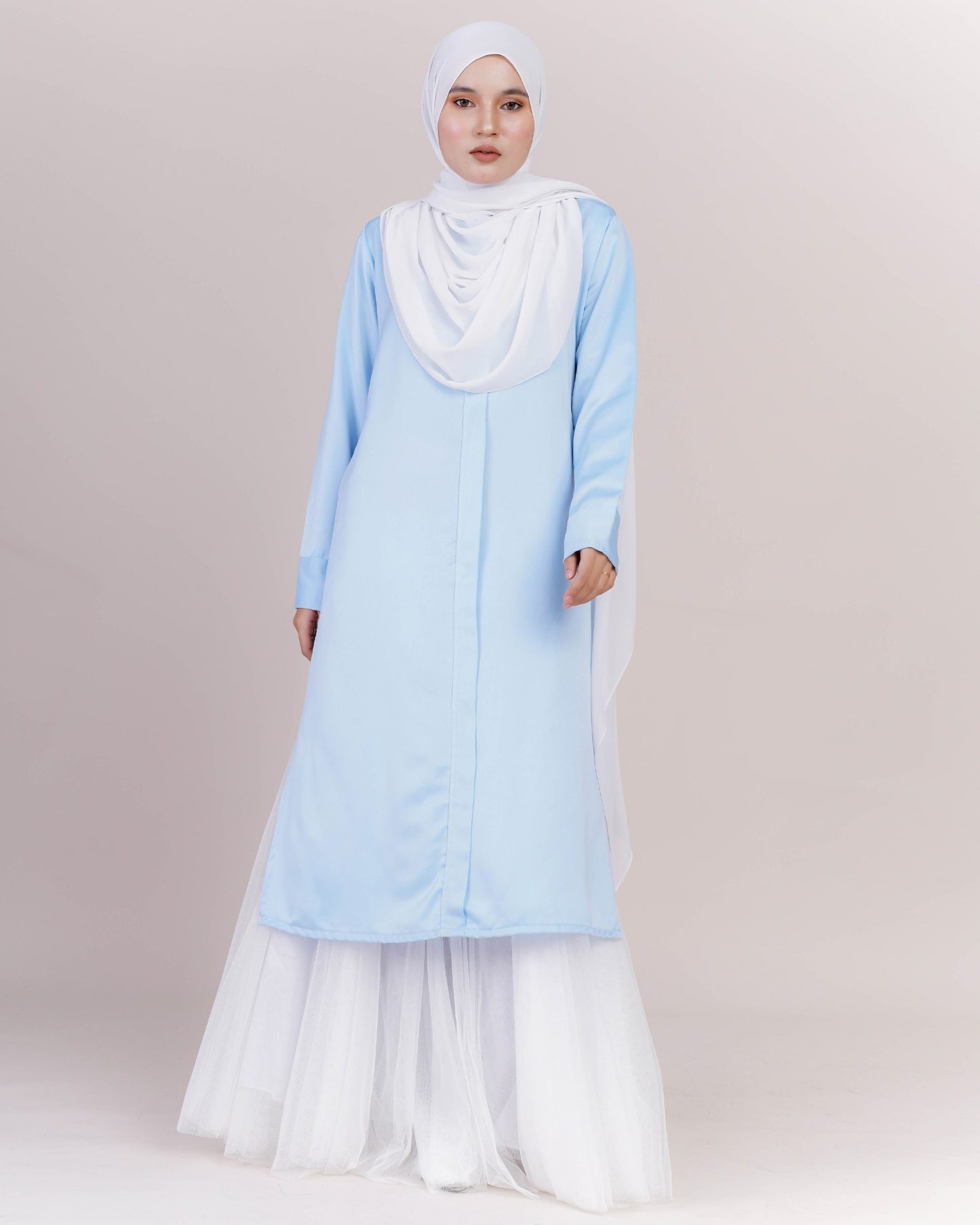 Tunic Luhfa Laluna X MCC - Light Blue